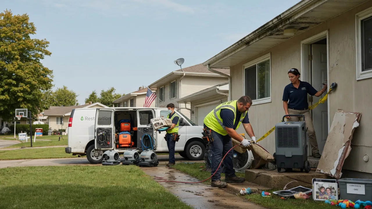 Water Damage Restoration in Bedminster, NJ near me
